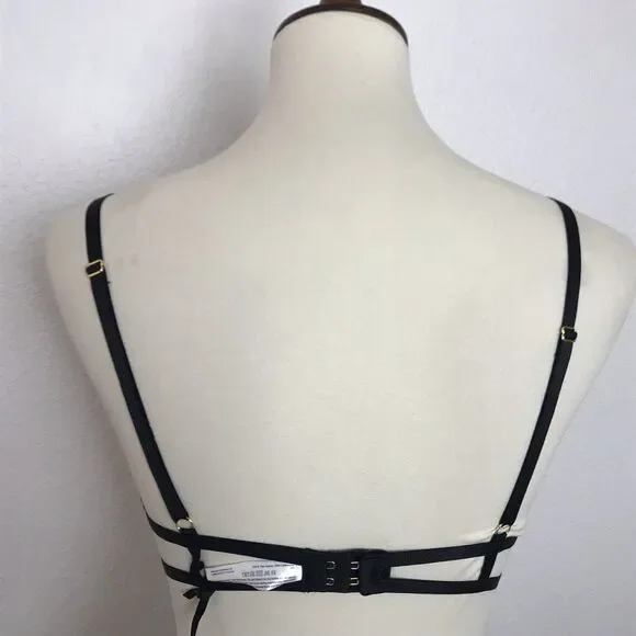 Hustler Lingerie Push Up Bra Floral Embroidered Underwire - Picture 6 of 8